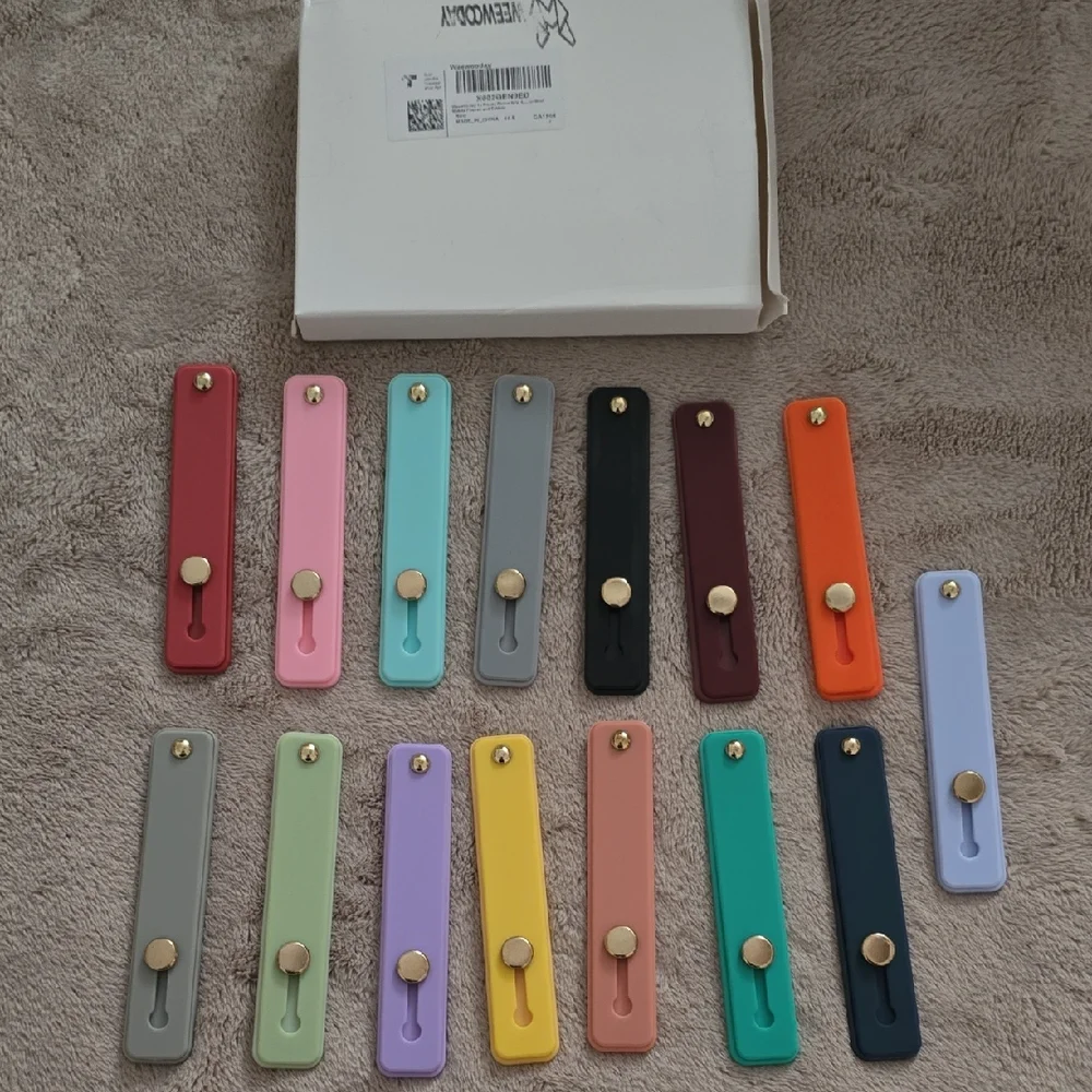 Silicone Phone Strap Holder - Multi-Color Set